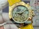 Swiss Replica Rolex Beach Daytona Gold Case MOP Dial Yellow Leather Strap Watch (2)_th.jpg